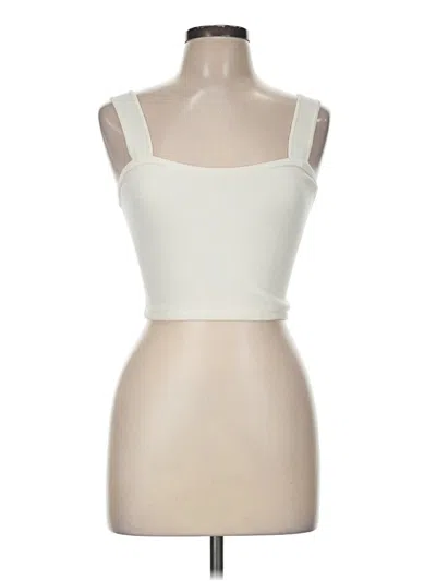 Pre-owned Wilfred Sleeveless Top Ivory Sweetheart Neckline Tops