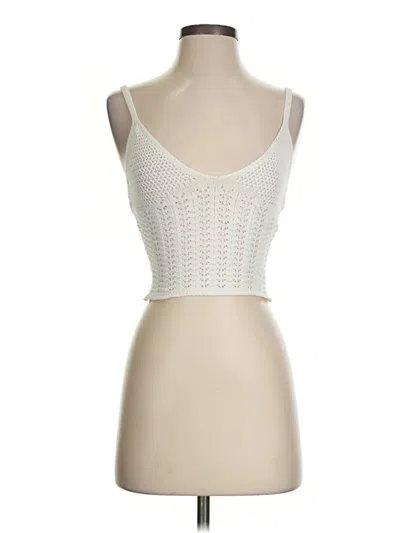 Pre-owned Wilfred Sleeveless Top Ivory Sweetheart Neckline Tops