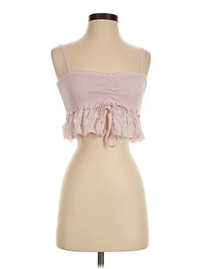 Pre-owned Wilfred Sleeveless Top Pink Strapless Neckline Tops