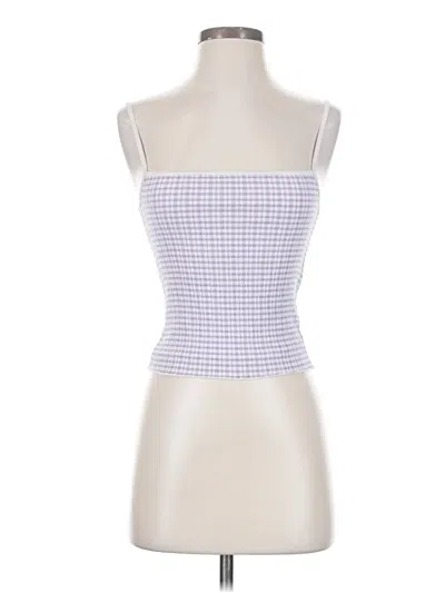 Pre-owned Wilfred Sleeveless Top Purple Strapless Neckline Tops