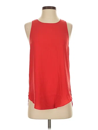 Pre-owned Wilfred Sleeveless Top Red Halter Neckline Tops
