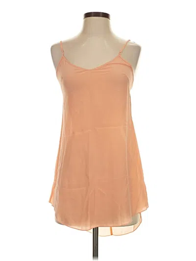 Pre-owned Wilfred Sleeveless Top Tan Strapless Neckline Tops