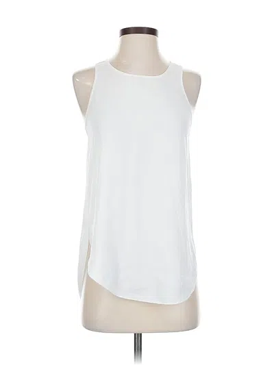 Pre-owned Wilfred Sleeveless Top White Halter Neckline Tops