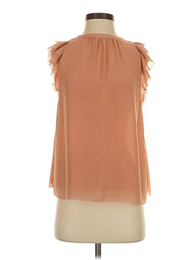 Pre-owned Wilfred Sleeveless T-shirt In Brown