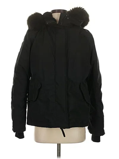 Pre-owned Wilfred Snow Jacket In Black