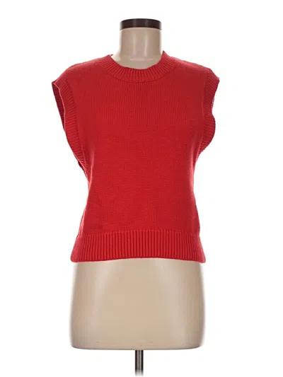 Pre-owned Wilfred Sweater Vest In Red