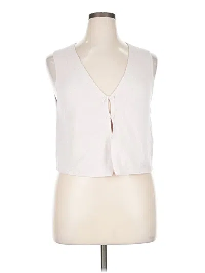 Pre-owned Wilfred Sweater Vest In White