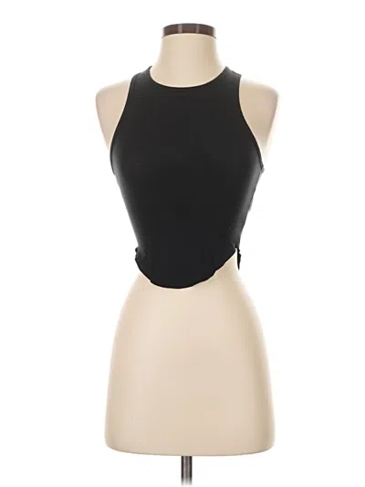 Pre-owned Wilfred Tank Top Black Halter Neckline Tops