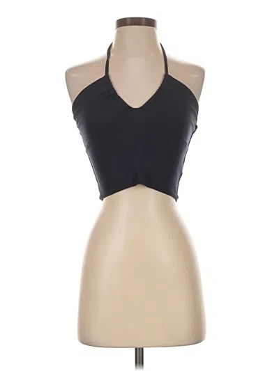Pre-owned Wilfred Tank Top Black Halter Neckline Tops