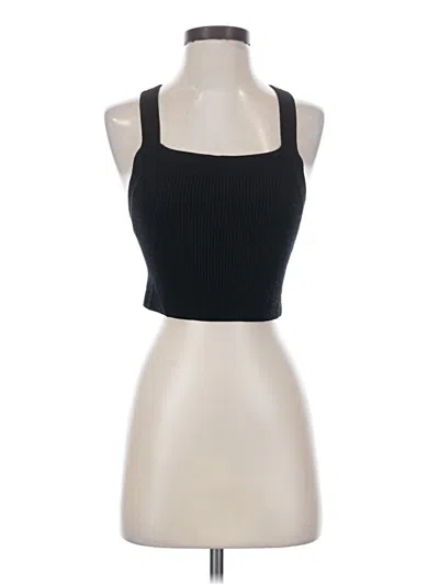 Pre-owned Wilfred Tank Top Black Halter Neckline Tops