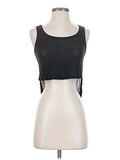 Pre-owned Wilfred Tank Top Black Strapless Neckline Tops