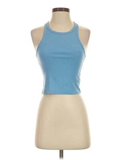 Pre-owned Wilfred Tank Top Blue Halter Neckline Tops