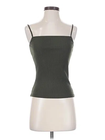 Pre-owned Wilfred Tank Top Green Strapless Neckline Tops