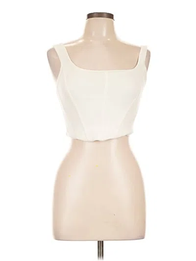 Pre-owned Wilfred Tank Top Ivory Strapless Neckline Tops