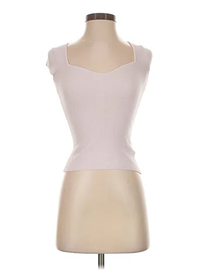Pre-owned Wilfred Tank Top Ivory Strapless Neckline Tops