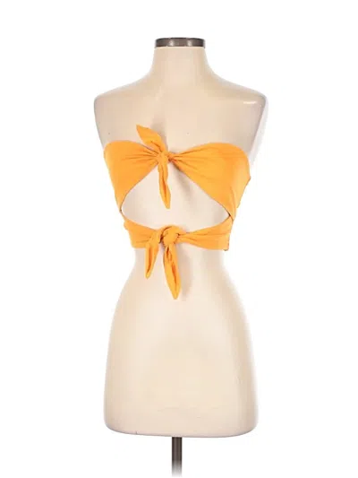 Pre-owned Wilfred Tank Top Orange Tube Neckline Tops