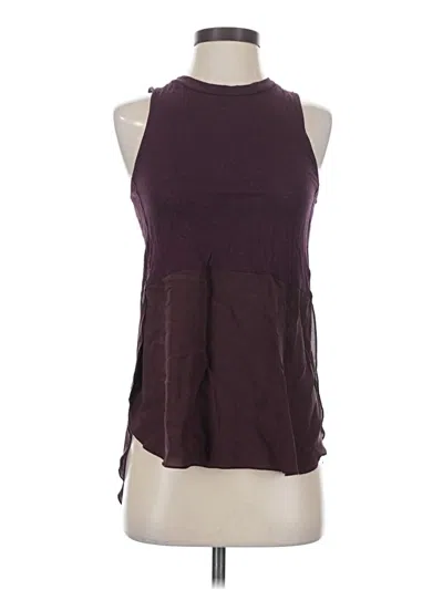 Pre-owned Wilfred Tank Top Purple Halter Neckline Tops