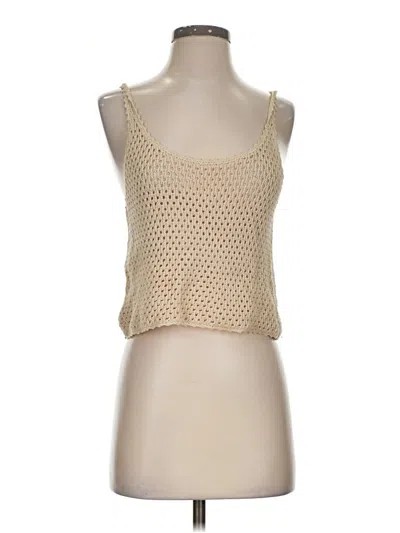 Pre-owned Wilfred Tank Top Tan Square Neckline Tops