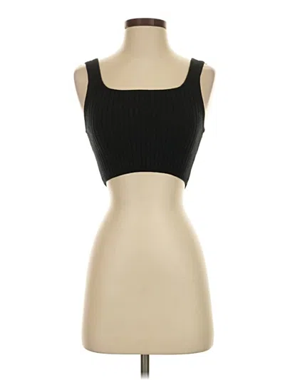 Pre-owned Wilfred Tube Top Black Square Neckline Tops