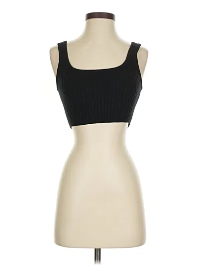 Pre-owned Wilfred Tube Top Black Strapless Neckline Tops
