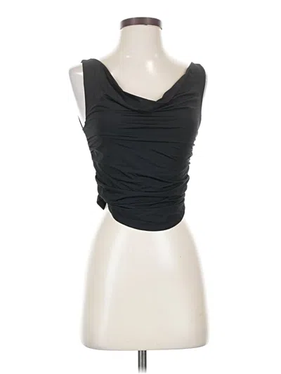 Pre-owned Wilfred Tube Top Black Strapless Neckline Tops