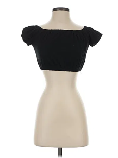 Pre-owned Wilfred Tube Top Black Strapless Neckline Tops