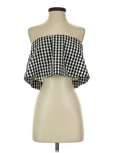 Pre-owned Wilfred Tube Top Black Strapless Neckline Tops