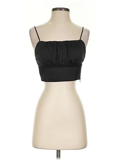 Pre-owned Wilfred Tube Top Black Strapless Neckline Tops