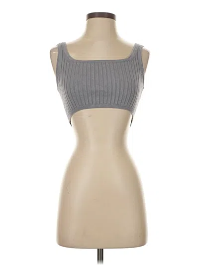 Pre-owned Wilfred Tube Top Gray Strapless Neckline Tops