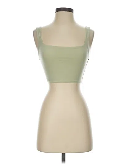 Pre-owned Wilfred Tube Top Green Strapless Neckline Tops