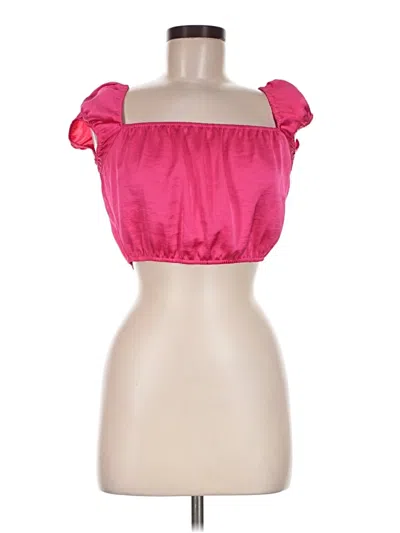 Pre-owned Wilfred Tube Top Pink Strapless Neckline Tops