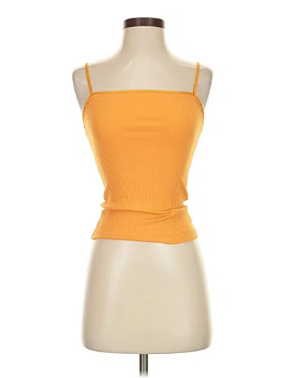 Wilfred Tube Top Yellow Strapless Neckline Tops