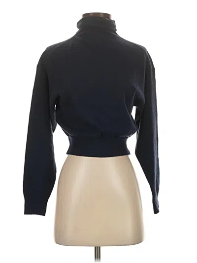 Pre-owned Wilfred Turtleneck Sweater In Black