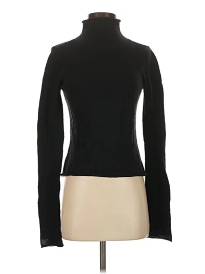 Pre-owned Wilfred Turtleneck Sweater In Black
