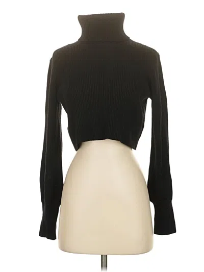 Pre-owned Wilfred Turtleneck Sweater In Black