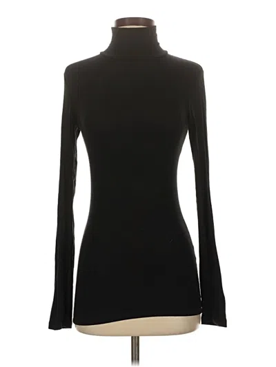 Pre-owned Wilfred Turtleneck Sweater In Black