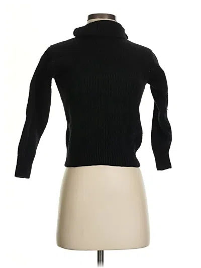Pre-owned Wilfred Turtleneck Sweater In Black