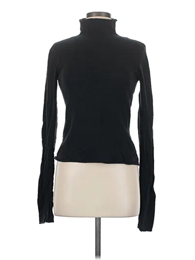 Pre-owned Wilfred Turtleneck Sweater In Black