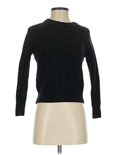 Pre-owned Wilfred Turtleneck Sweater In Black