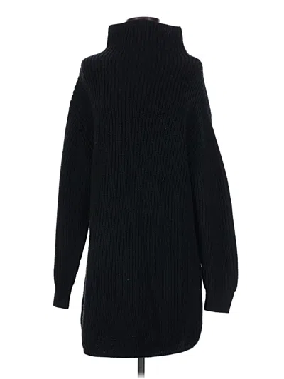 Pre-owned Wilfred Turtleneck Sweater In Black