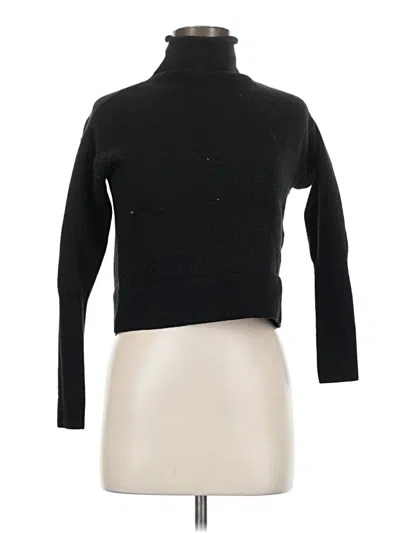 Pre-owned Wilfred Turtleneck Sweater In Black