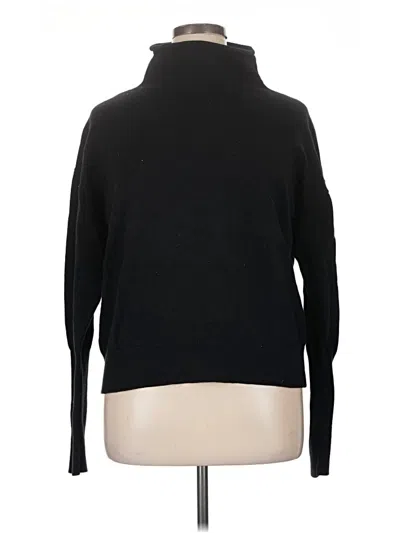 Pre-owned Wilfred Turtleneck Sweater In Black
