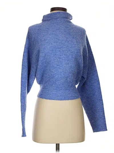 Pre-owned Wilfred Turtleneck Sweater In Blue