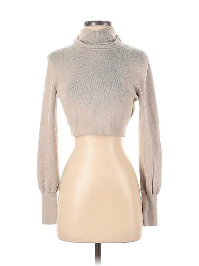 Pre-owned Wilfred Turtleneck Sweater In Brown