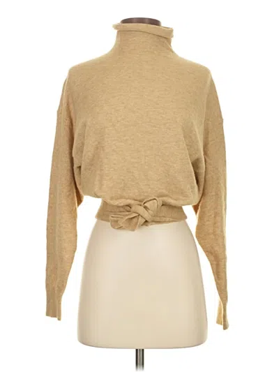 Pre-owned Wilfred Turtleneck Sweater In Brown