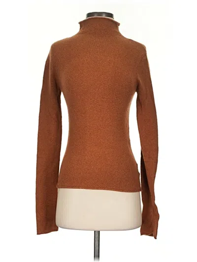 Pre-owned Wilfred Turtleneck Sweater In Brown