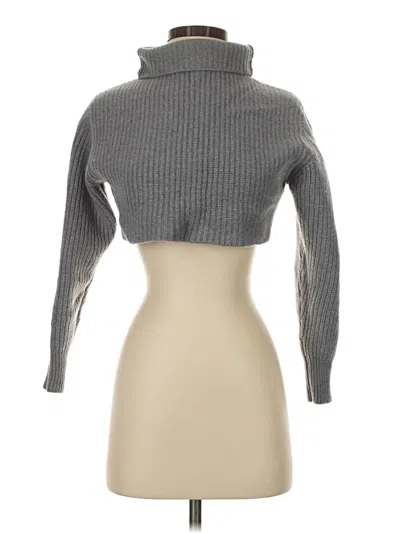 Pre-owned Wilfred Turtleneck Sweater In Gray