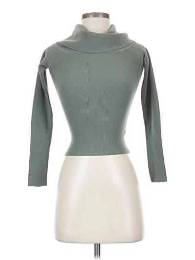 Pre-owned Wilfred Turtleneck Sweater In Green