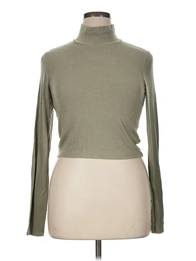 Pre-owned Wilfred Turtleneck Sweater In Green