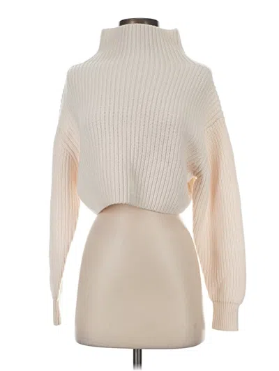 Pre-owned Wilfred Turtleneck Sweater In Ivory